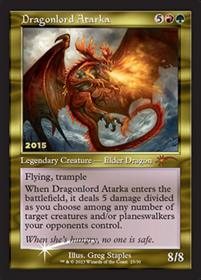 Dragonlord Atarka [30th Anniversary Promos] | Dragon's Lair Comics and Fantasy Houston TX