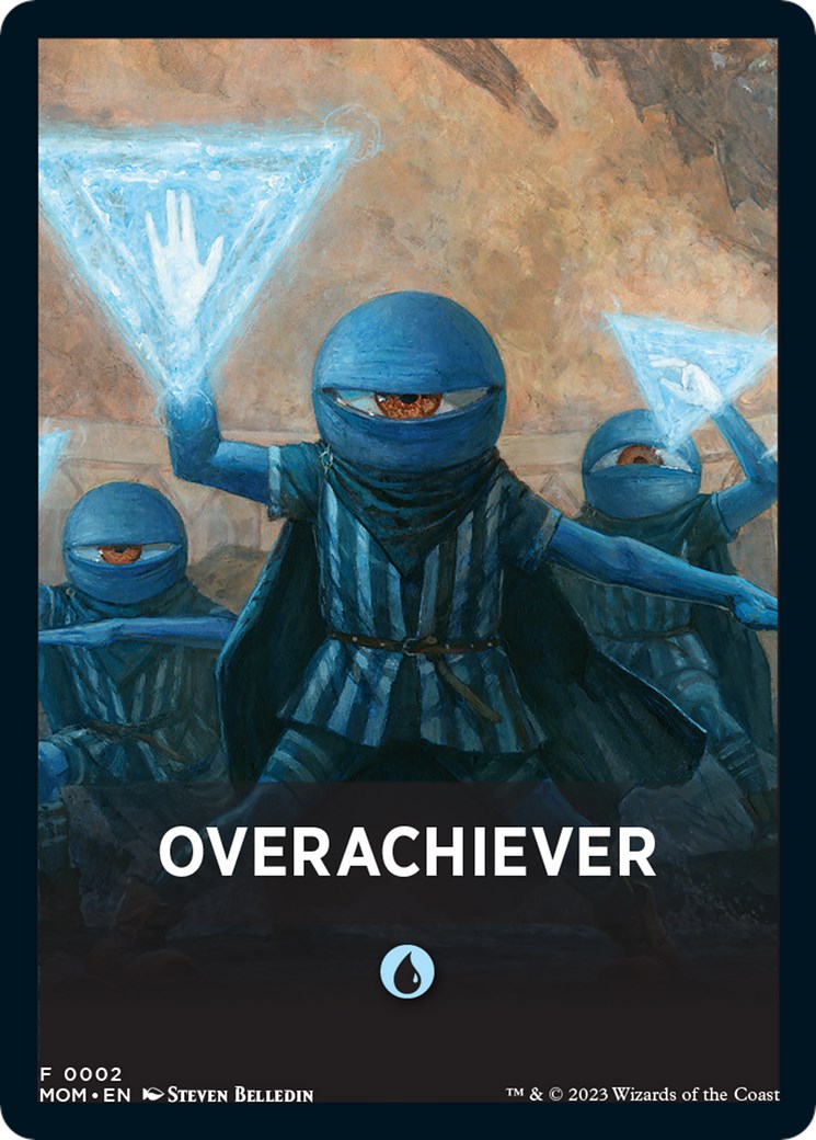 Overachiever Theme Card [March of the Machine Tokens] | Dragon's Lair Comics and Fantasy Houston TX