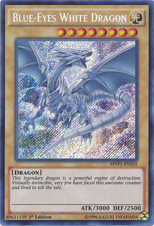 Blue-Eyes White Dragon [MVP1-ENS55] Secret Rare | Dragon's Lair Comics and Fantasy Houston TX