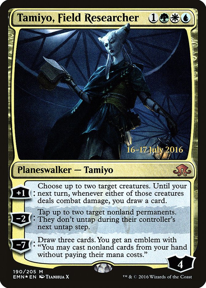 Tamiyo, Field Researcher [Eldritch Moon Prerelease Promos] | Dragon's Lair Comics and Fantasy Houston TX