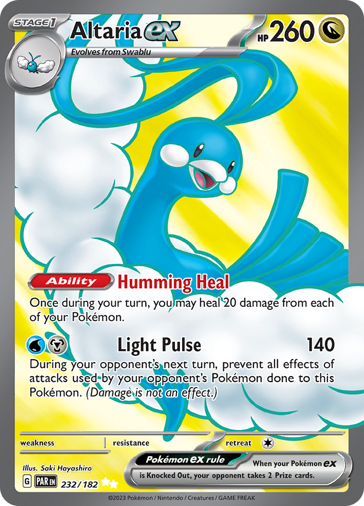 Altaria ex (232/182) [Scarlet & Violet: Paradox Rift] | Dragon's Lair Comics and Fantasy Houston TX