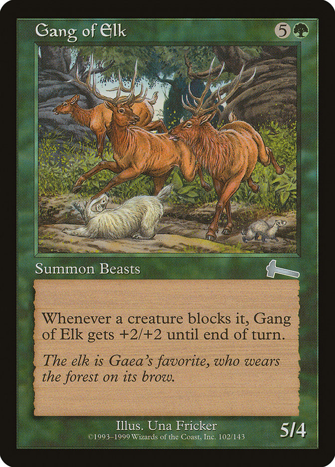 Gang of Elk [Urza's Legacy] | Dragon's Lair Comics and Fantasy Houston TX