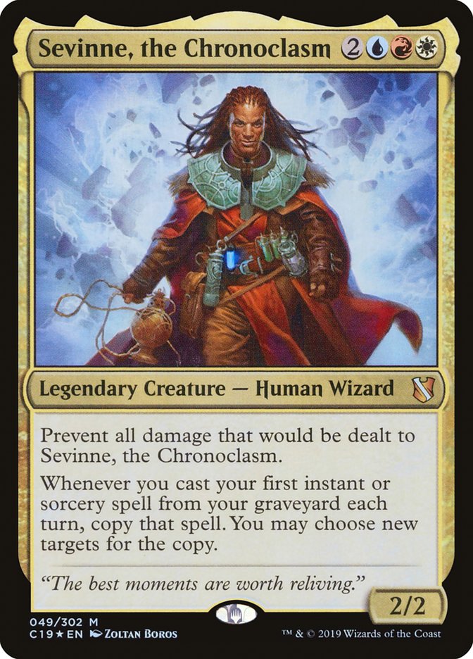 Sevinne, the Chronoclasm [Commander 2019] | Dragon's Lair Comics and Fantasy Houston TX