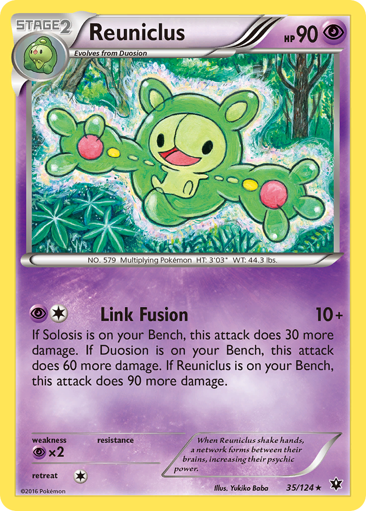 Reuniclus (35/124) [XY: Fates Collide] | Dragon's Lair Comics and Fantasy Houston TX