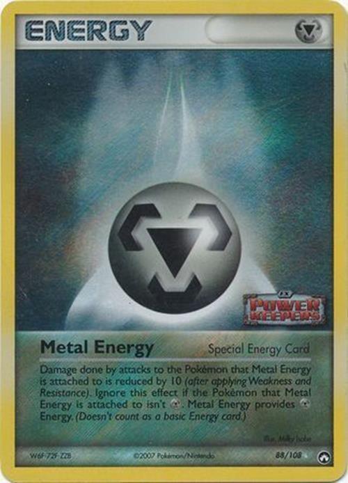 Metal Energy (88/108) (Stamped) [EX: Power Keepers] | Dragon's Lair Comics and Fantasy Houston TX