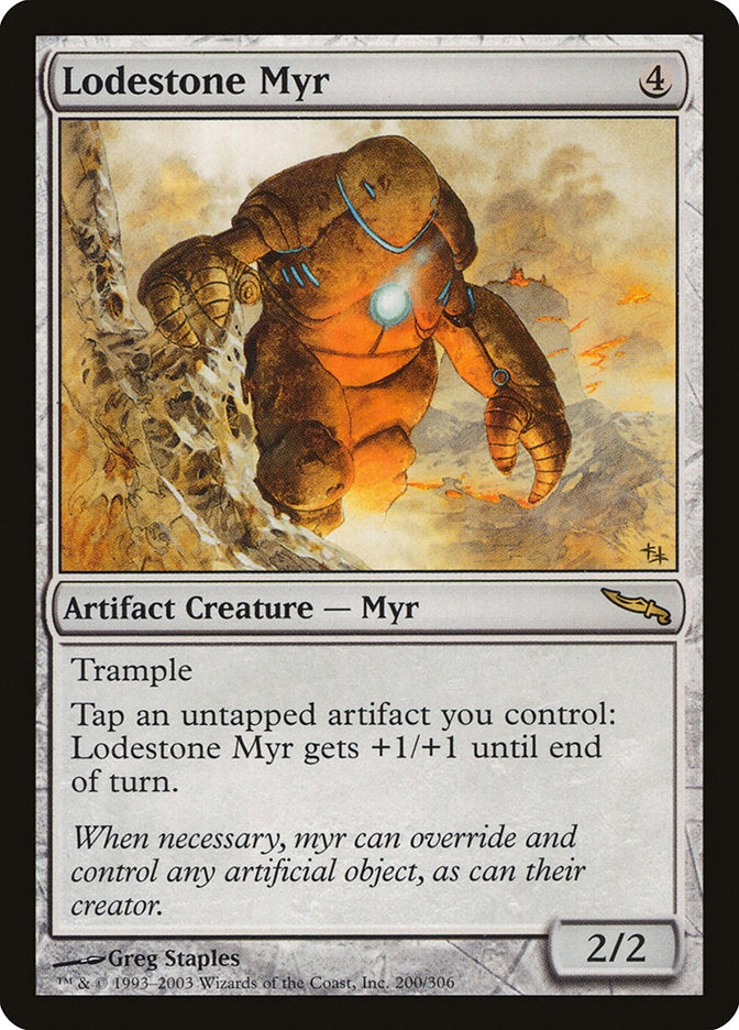 Lodestone Myr [Mirrodin] | Dragon's Lair Comics and Fantasy Houston TX