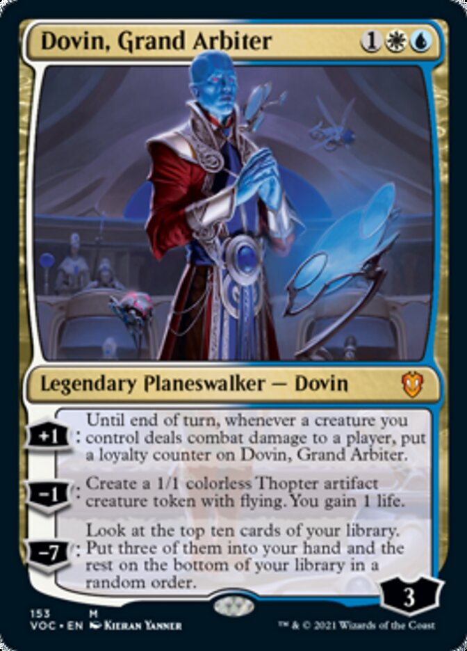 Dovin, Grand Arbiter [Innistrad: Crimson Vow Commander] | Dragon's Lair Comics and Fantasy Houston TX