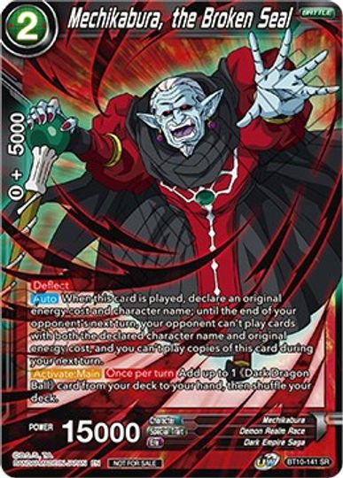 Mechikabura, the Broken Seal (BT10-141) [Tournament Promotion Cards] | Dragon's Lair Comics and Fantasy Houston TX