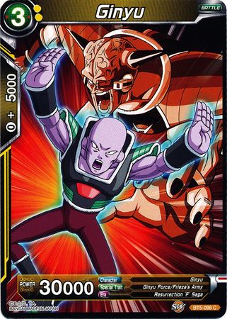 Ginyu (BT5-098) [Miraculous Revival] | Dragon's Lair Comics and Fantasy Houston TX