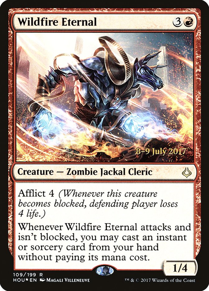 Wildfire Eternal [Hour of Devastation Prerelease Promos] | Dragon's Lair Comics and Fantasy Houston TX