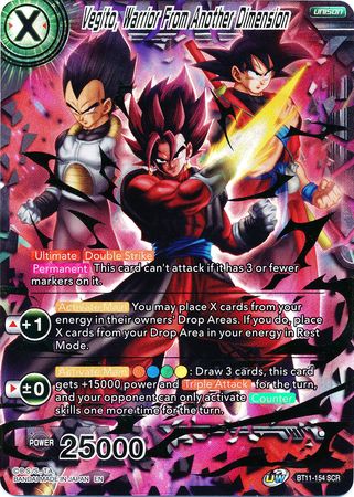 Vegito, Warrior From Another Dimension (BT11-154) [Vermilion Bloodline 2nd Edition] | Dragon's Lair Comics and Fantasy Houston TX