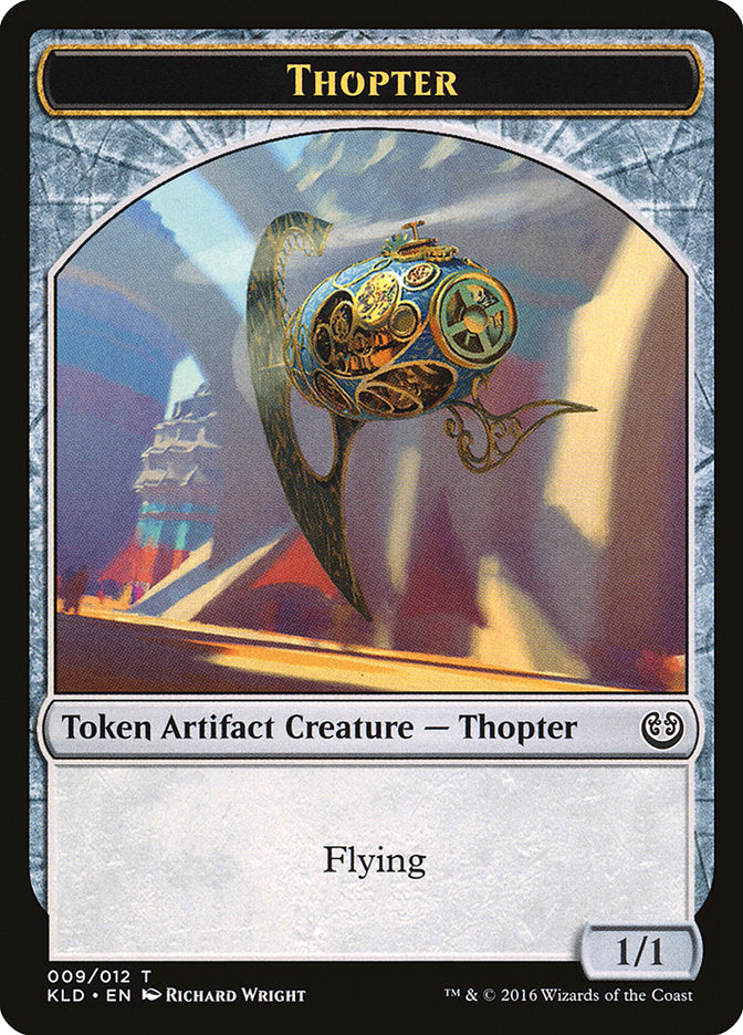 Thopter Token (009/012) [Kaladesh Tokens] | Dragon's Lair Comics and Fantasy Houston TX