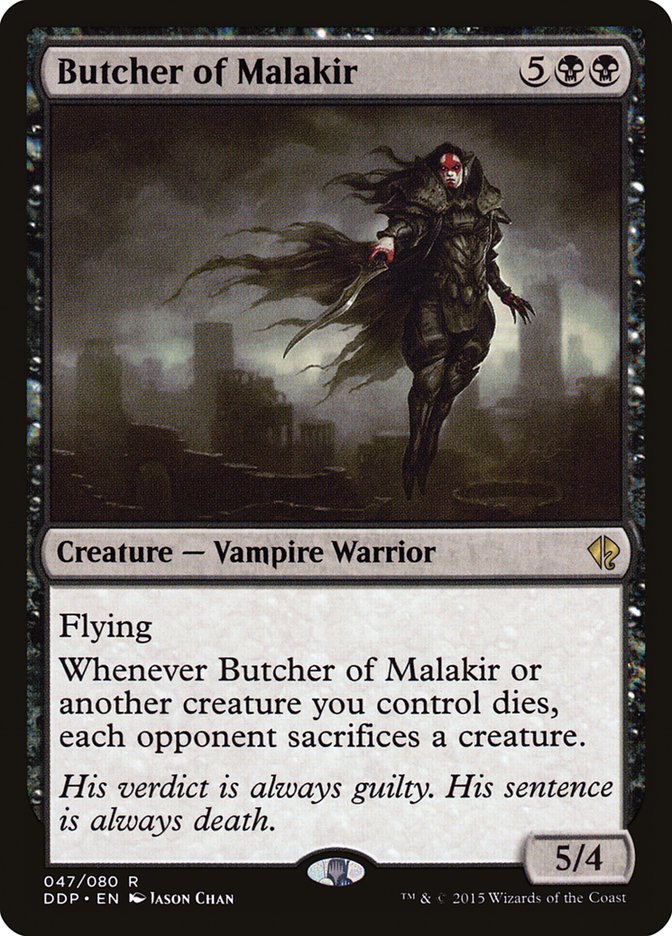 Butcher of Malakir [Duel Decks: Zendikar vs. Eldrazi] | Dragon's Lair Comics and Fantasy Houston TX