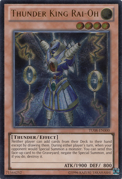 Thunder King Rai-Oh [TU08-EN000] Ultimate Rare | Dragon's Lair Comics and Fantasy Houston TX