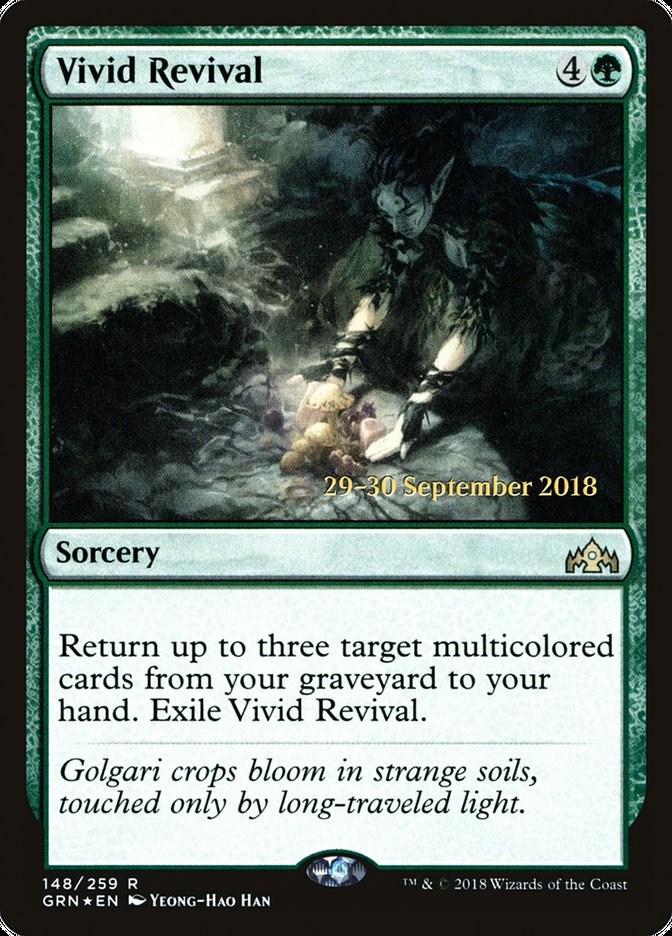 Vivid Revival [Guilds of Ravnica Prerelease Promos] | Dragon's Lair Comics and Fantasy Houston TX