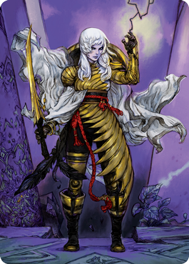 The Wandering Emperor 1 Art Card [Kamigawa: Neon Dynasty Art Series] | Dragon's Lair Comics and Fantasy Houston TX