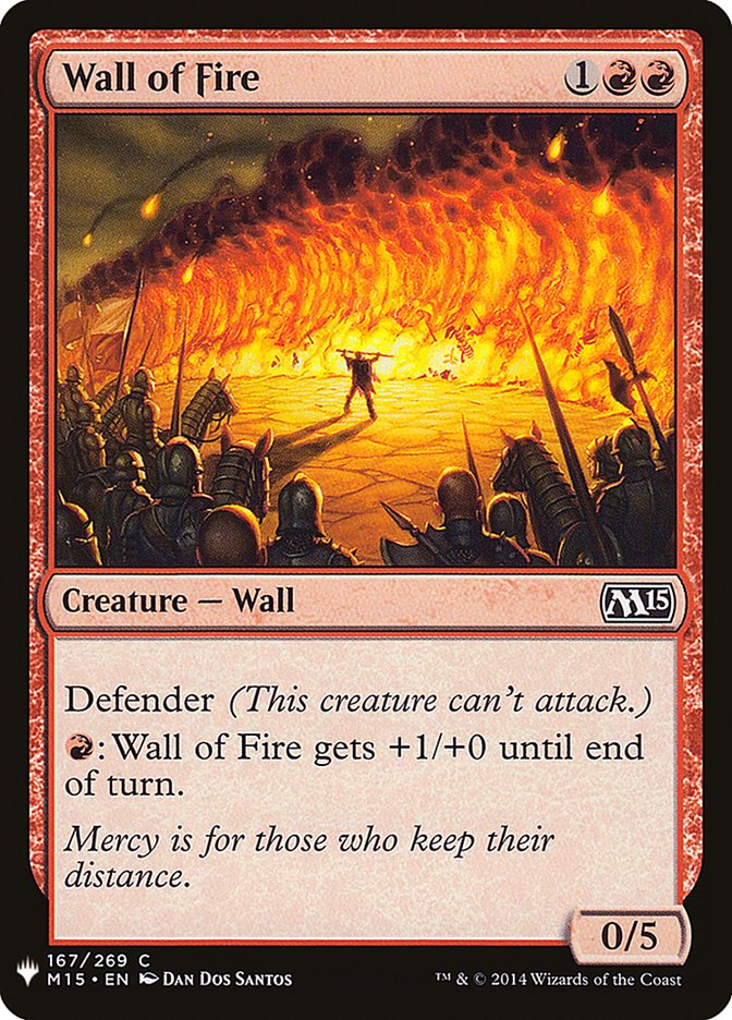 Wall of Fire [Mystery Booster] | Dragon's Lair Comics and Fantasy Houston TX