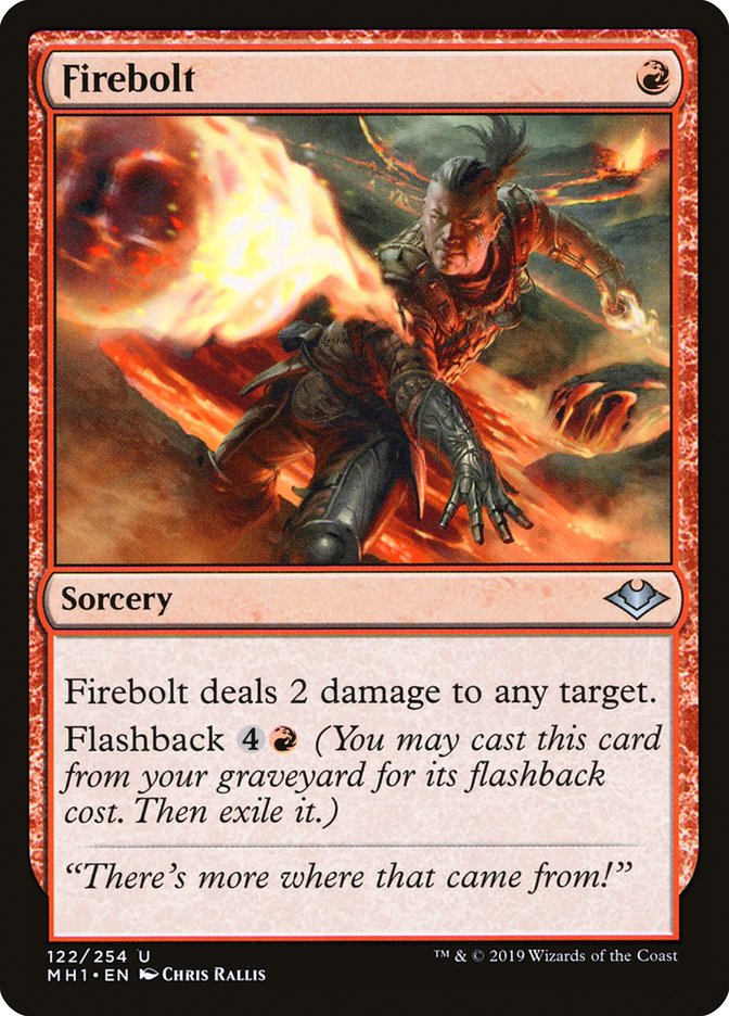 Firebolt [Modern Horizons] | Dragon's Lair Comics and Fantasy Houston TX