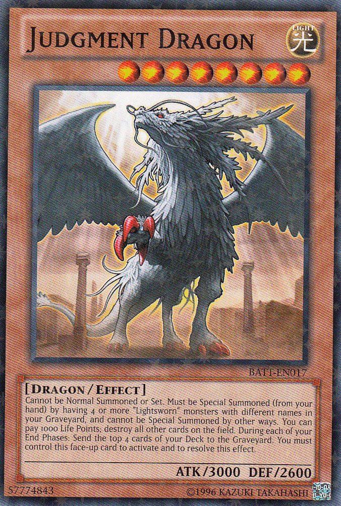 Judgment Dragon [BATT-EN017] Starfoil Rare | Dragon's Lair Comics and Fantasy Houston TX