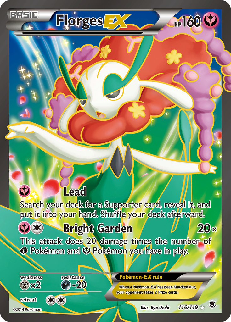 Florges EX (116/119) [XY: Phantom Forces] | Dragon's Lair Comics and Fantasy Houston TX