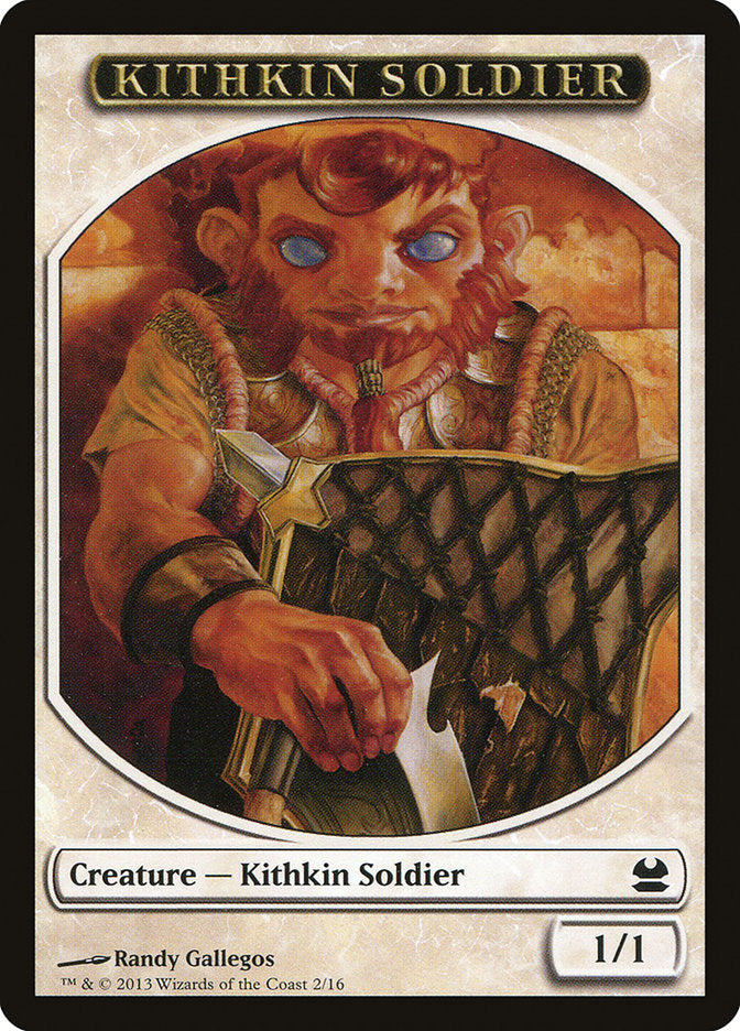 Kithkin Soldier Token [Modern Masters Tokens] | Dragon's Lair Comics and Fantasy Houston TX