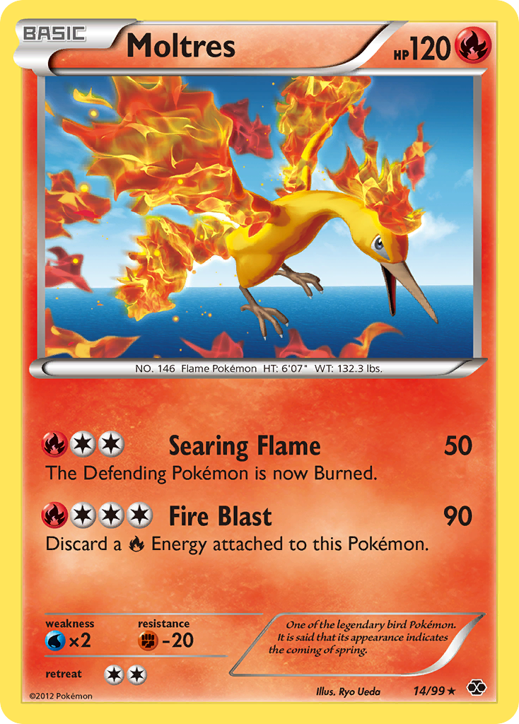 Moltres (14/99) [Black & White: Next Destinies] | Dragon's Lair Comics and Fantasy Houston TX