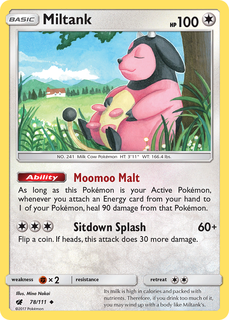 Miltank (78/111) [Sun & Moon: Crimson Invasion] | Dragon's Lair Comics and Fantasy Houston TX