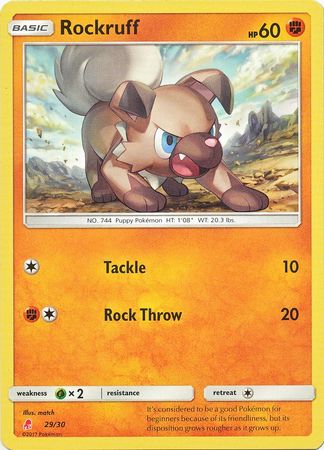 Rockruff (29/30) [Sun & Moon: Trainer Kit - Lycanroc] | Dragon's Lair Comics and Fantasy Houston TX