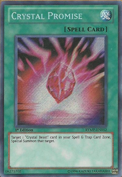 Crystal Promise [RYMP-EN052] Secret Rare | Dragon's Lair Comics and Fantasy Houston TX