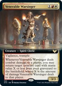 Venerable Warsinger (Extended Art) [Strixhaven: School of Mages] | Dragon's Lair Comics and Fantasy Houston TX