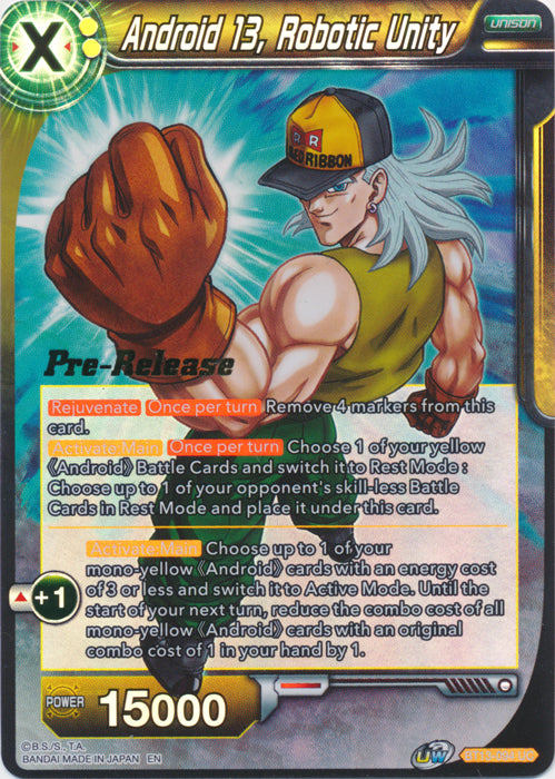 Android 13, Robotic Unity (BT13-094) [Supreme Rivalry Prerelease Promos] | Dragon's Lair Comics and Fantasy Houston TX