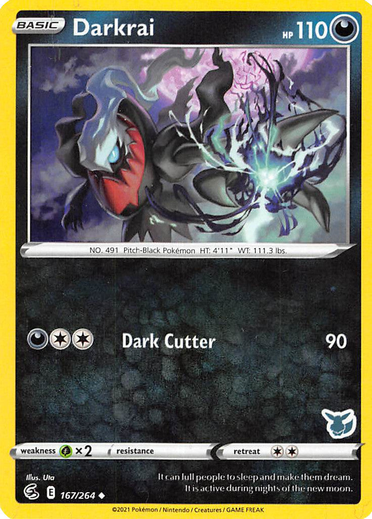 Darkrai (167/264) (Eevee Deck) [Battle Academy 2022] | Dragon's Lair Comics and Fantasy Houston TX