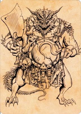 Thrakkus the Butcher Art Card [Commander Legends: Battle for Baldur's Gate Art Series] | Dragon's Lair Comics and Fantasy Houston TX