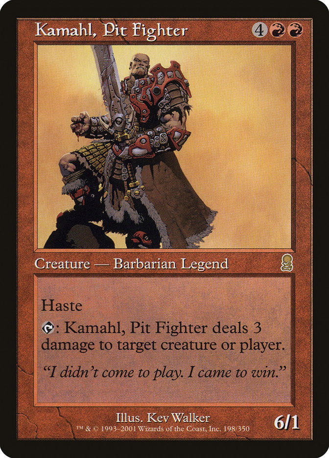 Kamahl, Pit Fighter [Odyssey] | Dragon's Lair Comics and Fantasy Houston TX