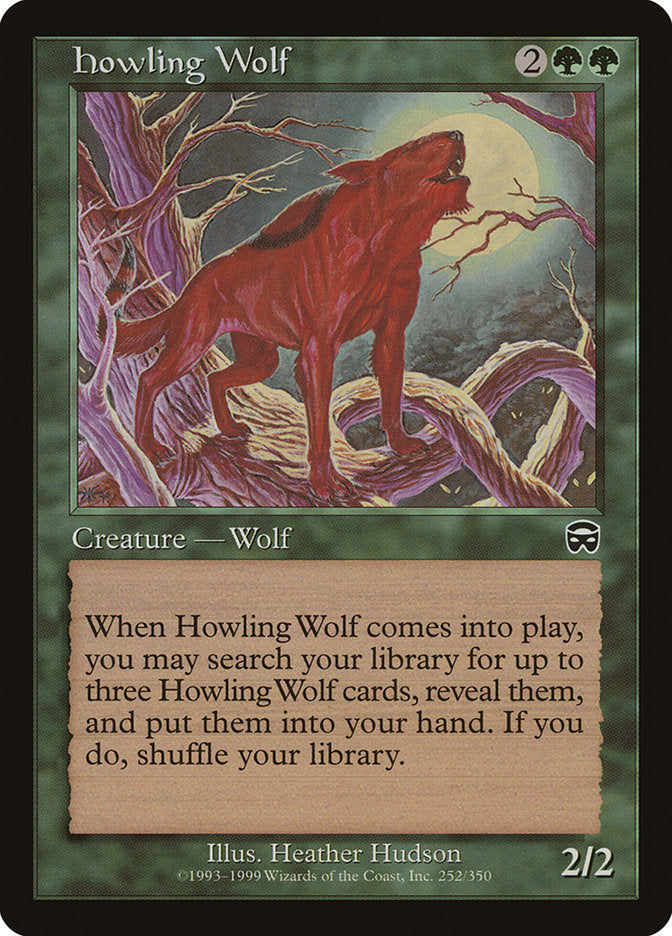 Howling Wolf [Mercadian Masques] | Dragon's Lair Comics and Fantasy Houston TX