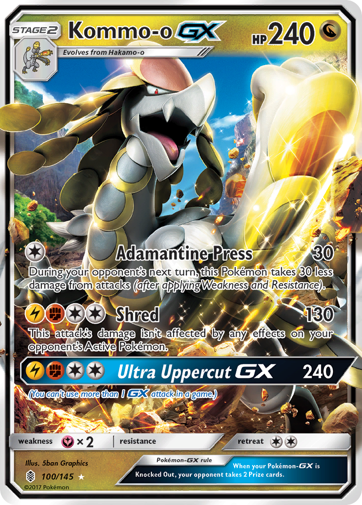 Kommo-o GX (100/145) [Sun & Moon: Guardians Rising] | Dragon's Lair Comics and Fantasy Houston TX