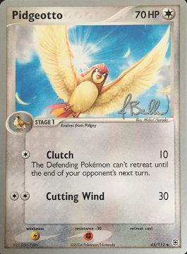 Pidgeotto (45/112) (Eeveelutions - Jimmy Ballard) [World Championships 2006] | Dragon's Lair Comics and Fantasy Houston TX