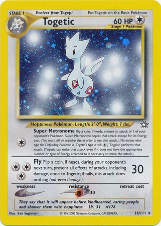 Togetic (16/111) [Neo Genesis Unlimited] | Dragon's Lair Comics and Fantasy Houston TX