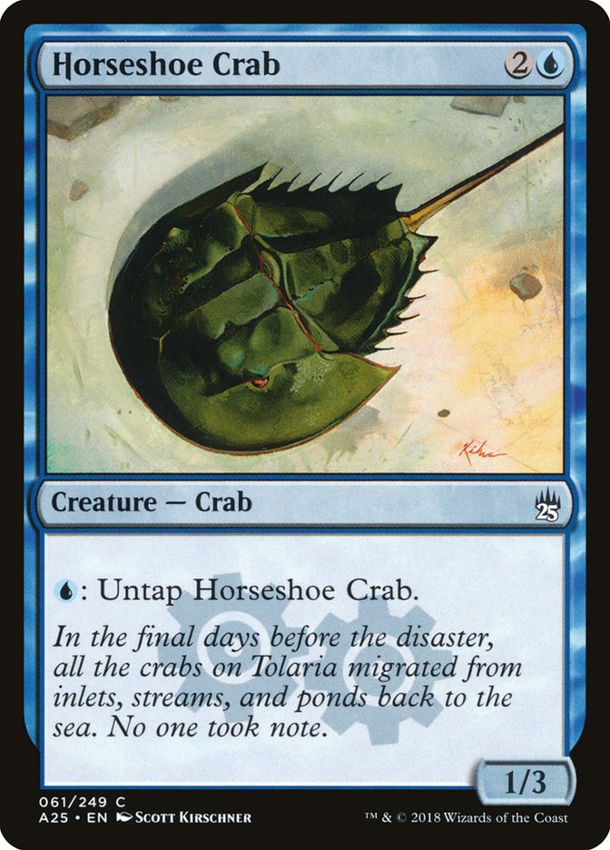 Horseshoe Crab [Masters 25] | Dragon's Lair Comics and Fantasy Houston TX