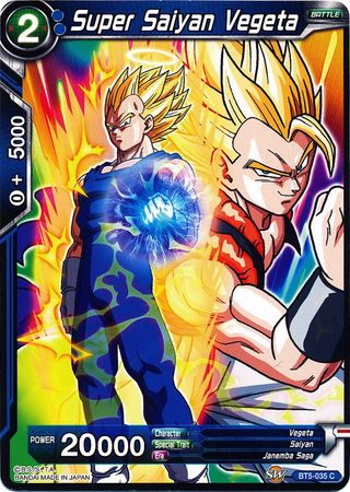 Super Saiyan Vegeta (BT5-035) [Miraculous Revival] | Dragon's Lair Comics and Fantasy Houston TX