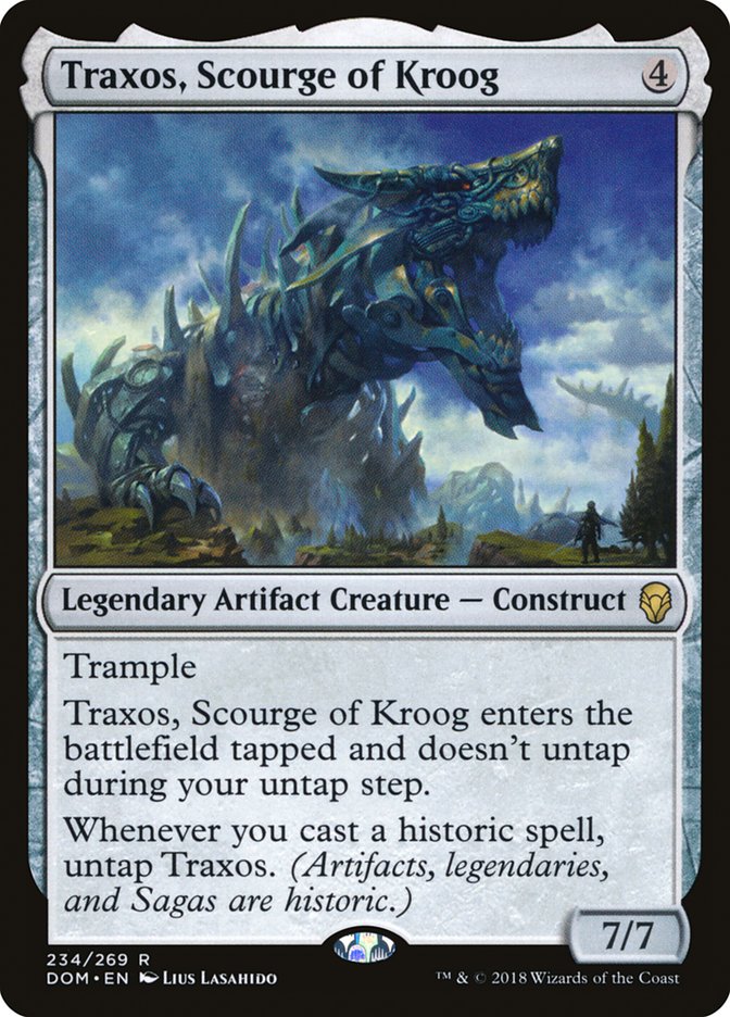 Traxos, Scourge of Kroog [Dominaria] | Dragon's Lair Comics and Fantasy Houston TX