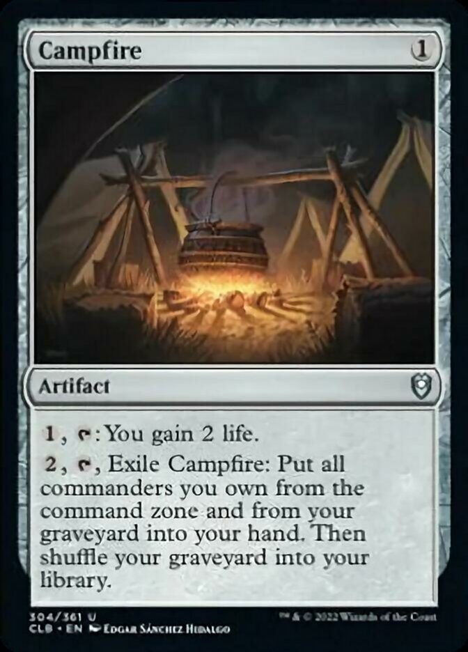 Campfire [Commander Legends: Battle for Baldur's Gate] | Dragon's Lair Comics and Fantasy Houston TX