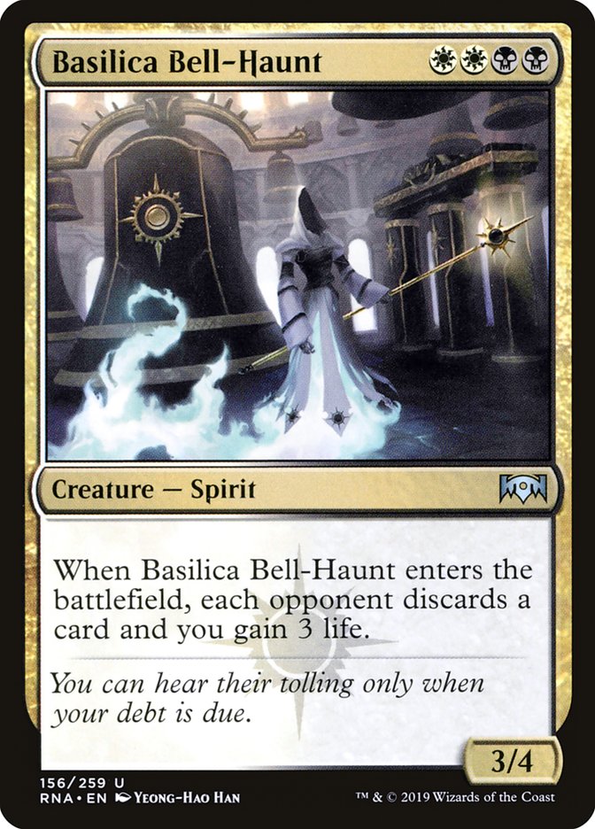 Basilica Bell-Haunt [Ravnica Allegiance] | Dragon's Lair Comics and Fantasy Houston TX