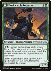 Duskwatch Recruiter // Krallenhorde Howler [Shadows over Innistrad] | Dragon's Lair Comics and Fantasy Houston TX