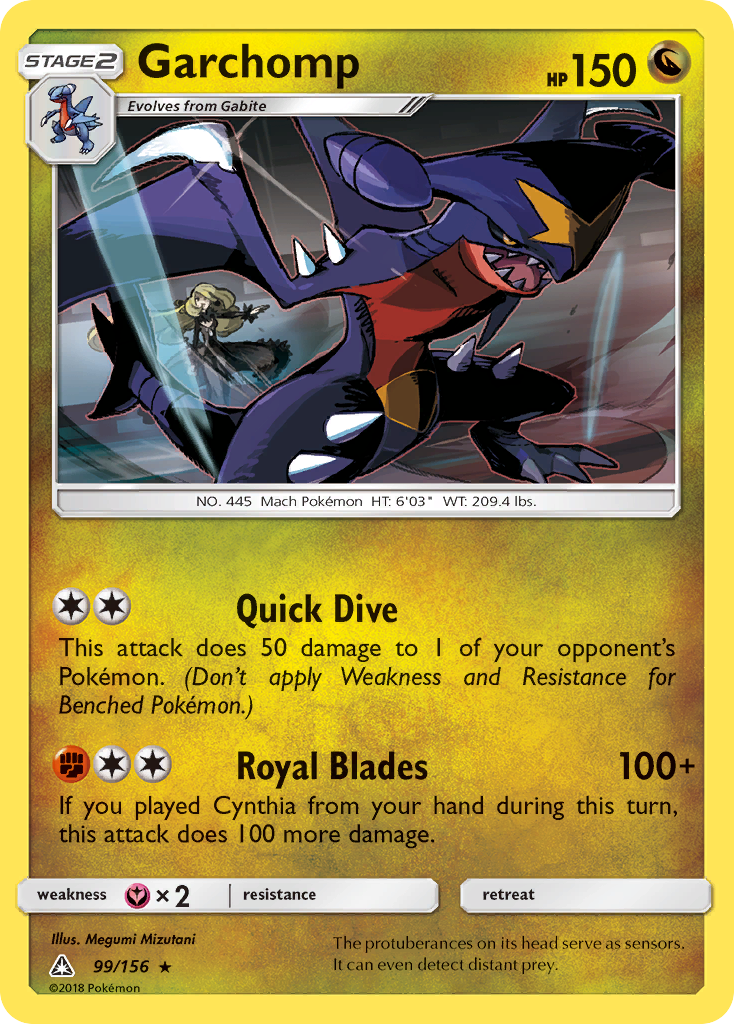 Garchomp (99/156) [Sun & Moon: Ultra Prism] | Dragon's Lair Comics and Fantasy Houston TX