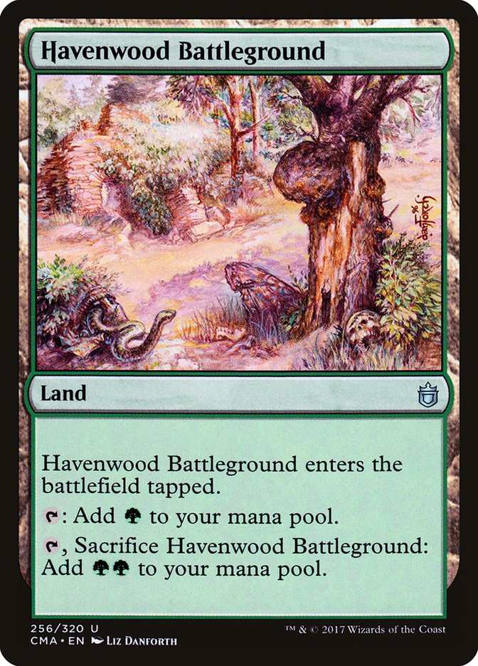 Havenwood Battleground [Commander Anthology] | Dragon's Lair Comics and Fantasy Houston TX