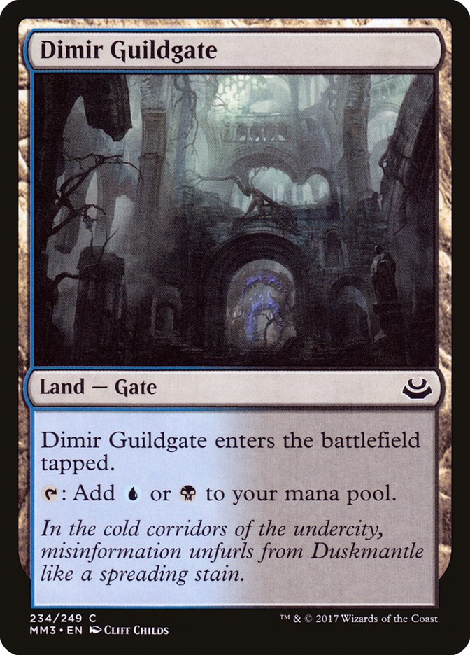 Dimir Guildgate [Modern Masters 2017] | Dragon's Lair Comics and Fantasy Houston TX