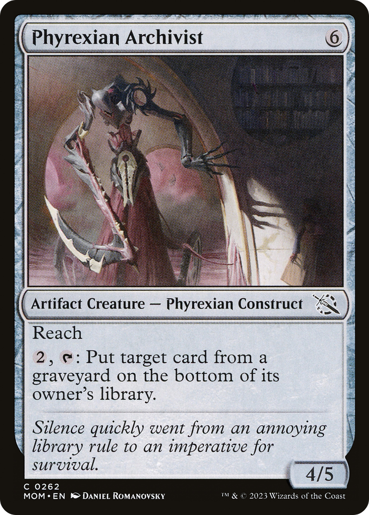 Phyrexian Archivist [March of the Machine] | Dragon's Lair Comics and Fantasy Houston TX