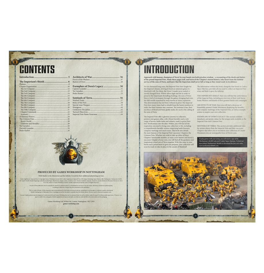 Warhammer 40K: Codex Supplement - Imperial Fists | Dragon's Lair Comics and Fantasy Houston TX