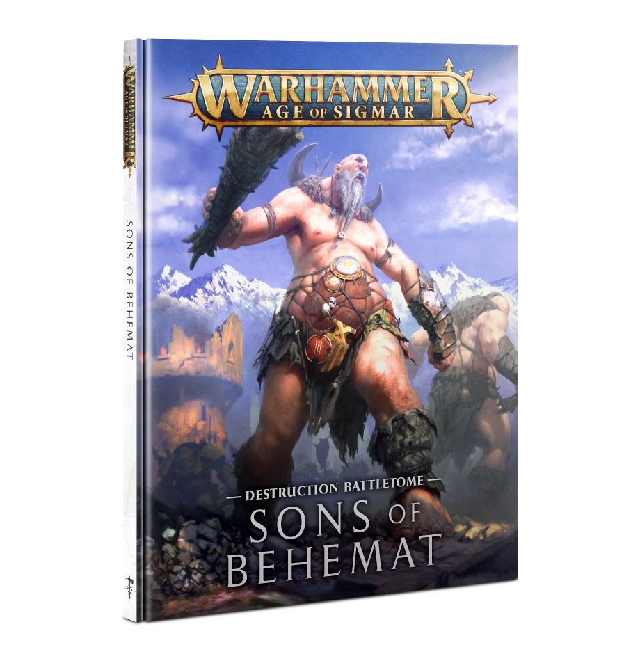 Warhammer Age of Sigmar: Sons of Behemat Battletome | Dragon's Lair Comics and Fantasy Houston TX